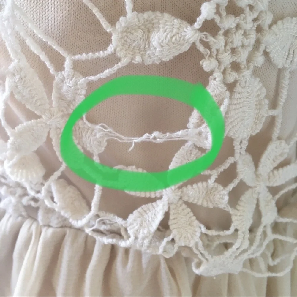 Rue21 Cream Puff Sleeve Midi Sundress - Picture 10 of 16